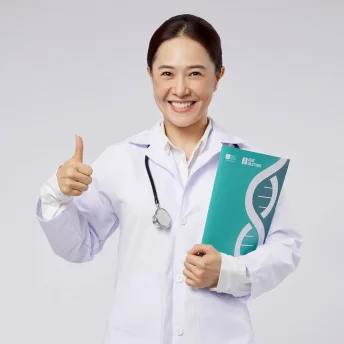 Sensitivitas dan spesifisitas >99% dapat menggantikan tes biokimia seperti double test/triple test.